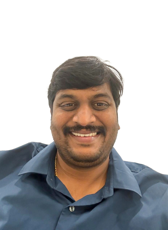 Portrait of Gali Govind Rao smiling